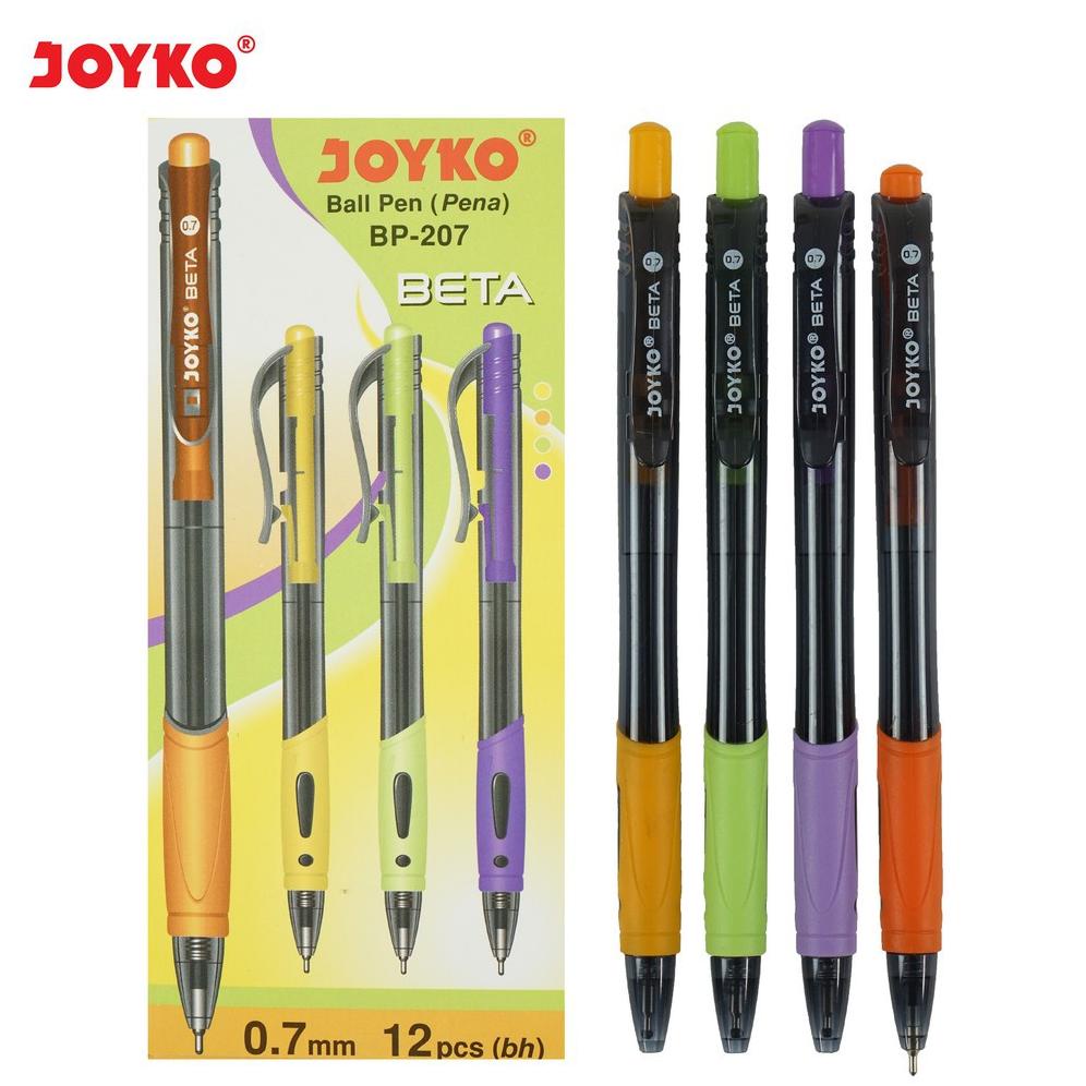 

[ LUSIN ] Ball Pen / Pulpen / Pena Joyko BP-207 Beta 0.7 mm