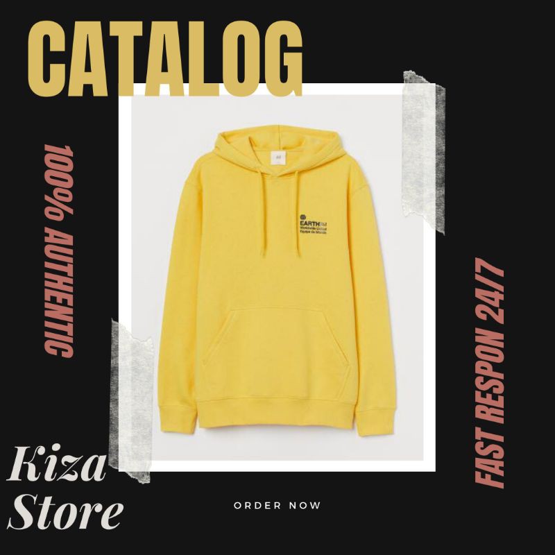 

(COD) H&M EARTH YELLOW ORIGINAL FULL TAG BEST SELLER