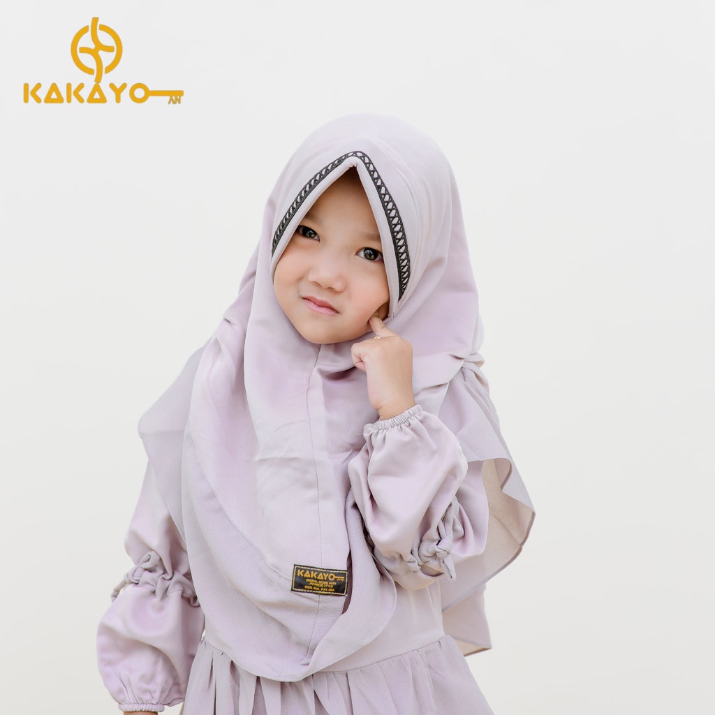 Gamis Anak/Gamis Muslim Anak/Gamis Anak Perempuan/Gamis Muslim Anak Perempuan/Gamis Kakayo