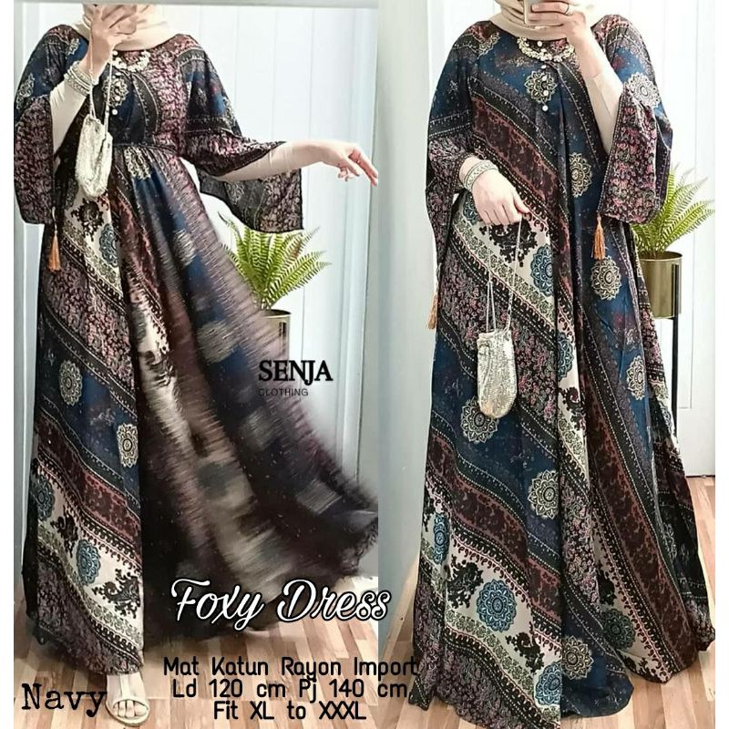 FOXY DRESS BY SENJA / GAMIS MUSLIM