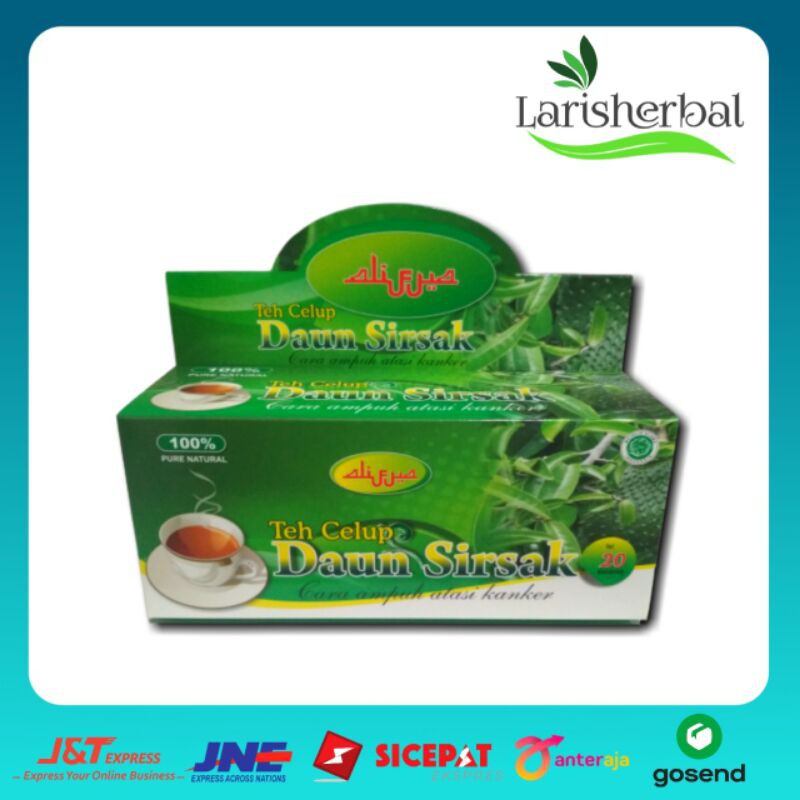 

Teh celup daun sirsak isi 20 sachet berkhasiat mencegah kanker obat batuk obat mual