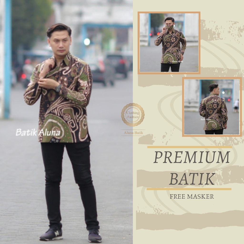 Banting Harga Kemeja Batik Pria Lengan Panjang Size M L Xl Xxl Bswart Batik Hrb026 Hem Panjang Free Masker Batik z1KmMK9tKOOZo9