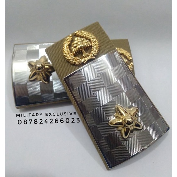 

Stok Terakhir pangkat pdh asn kades lurah plat logo gold Berkualitas