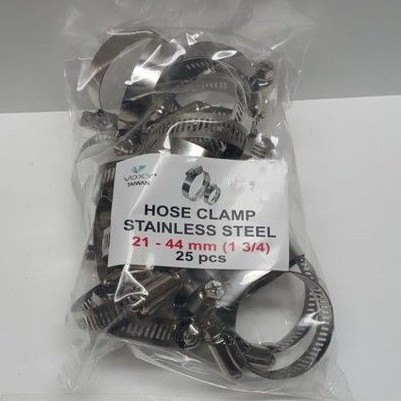 Klem Selang VOXY Stainless Steel 13/4&quot; - Cleam Slang Stenles Tw Kilap 1 3/4 in - Kleam Clem 13/4in