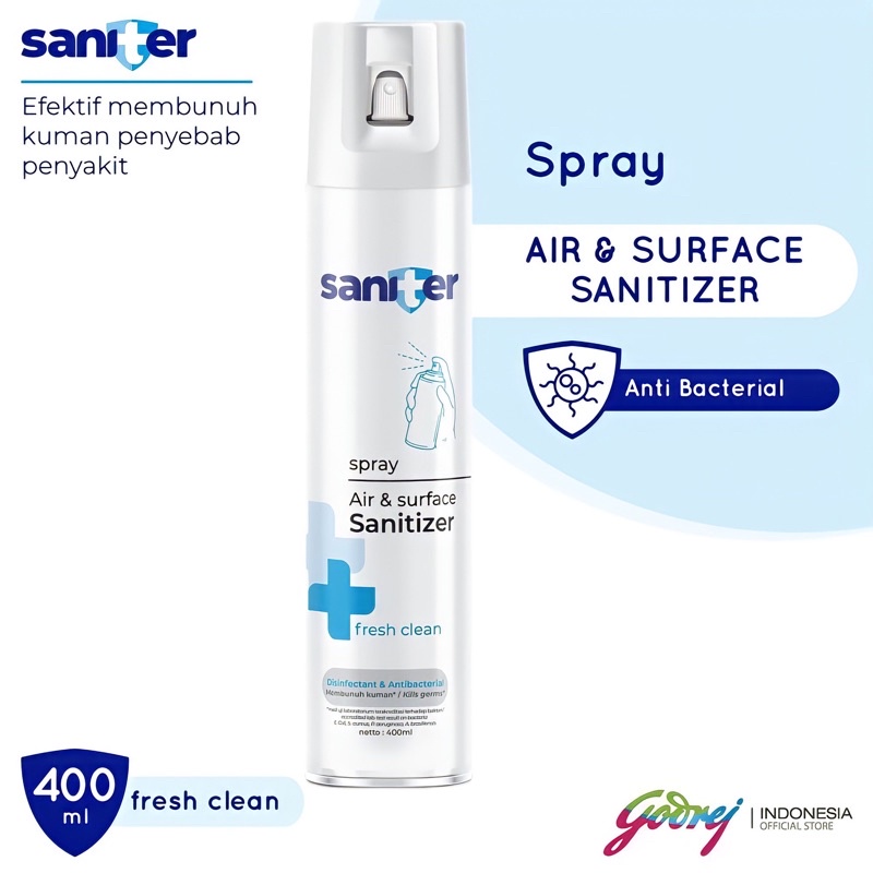 SANITER SPRAY 400ml