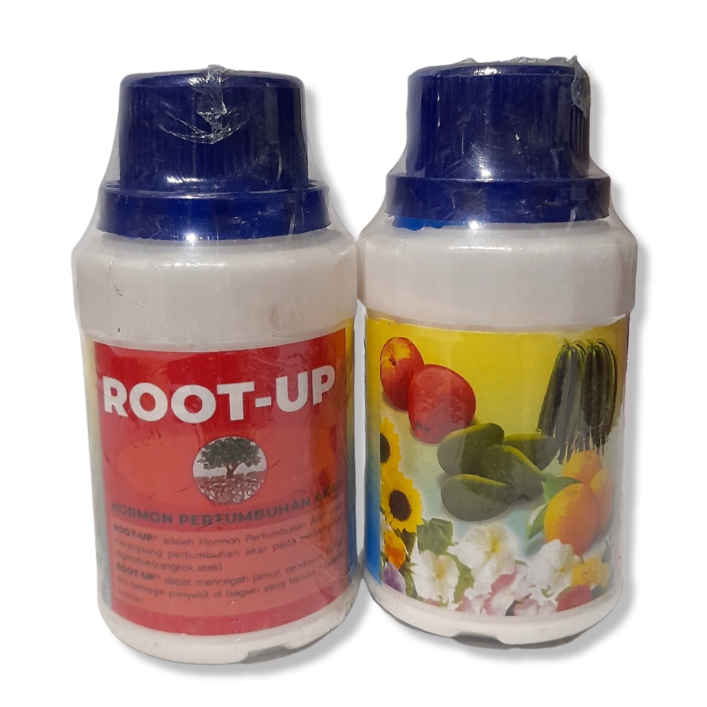 Jual Root Up Botol Hormon Percepat Pertumbuhan Akar Stek Batang Tanaman