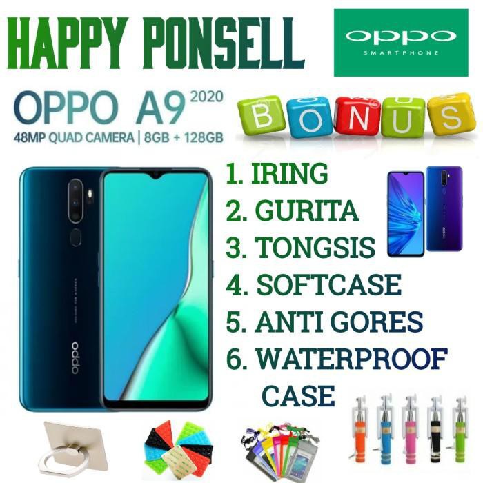 Harga Murah Hp [Gadget] OPPO A9 2020 RAM 8/128 GARANSI RESMI OPPO INDONESIA - vanilla no bns