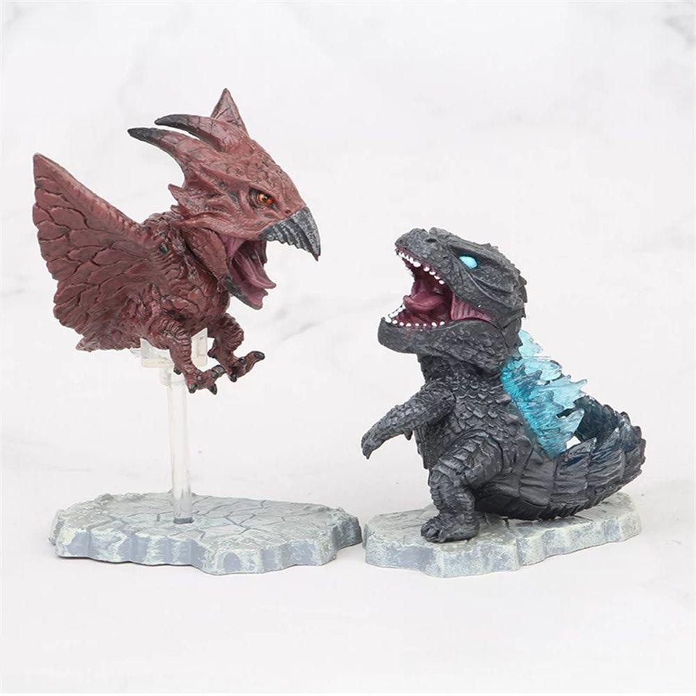 [Elegan] Godzilla Mainan Angka Mini Model Khusus Mainan Dinosaurus GodAzilla Toy Figure Figurine Mainan Godzilla Film Mainan