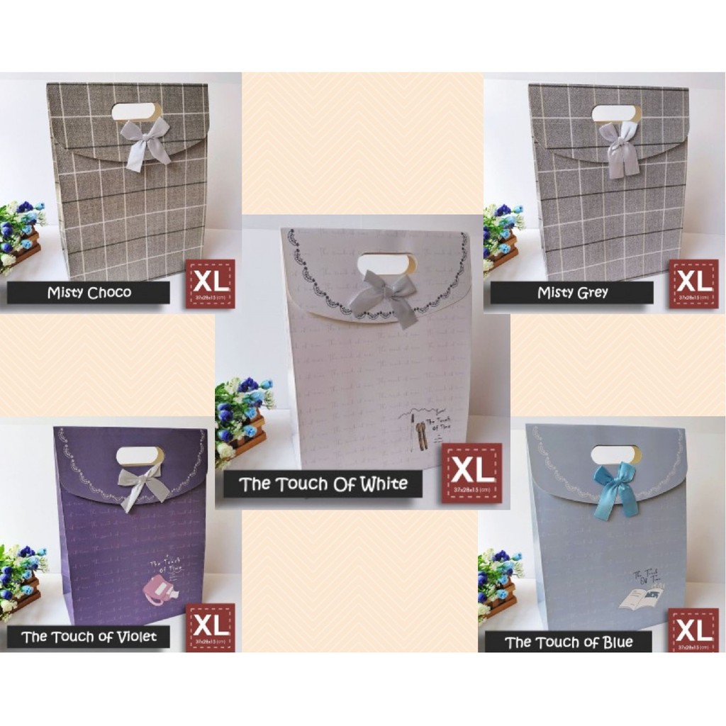 

Paper Bag Motif Ukuran XL / Tas Kertas Kado - PLAID & THE TOUCH