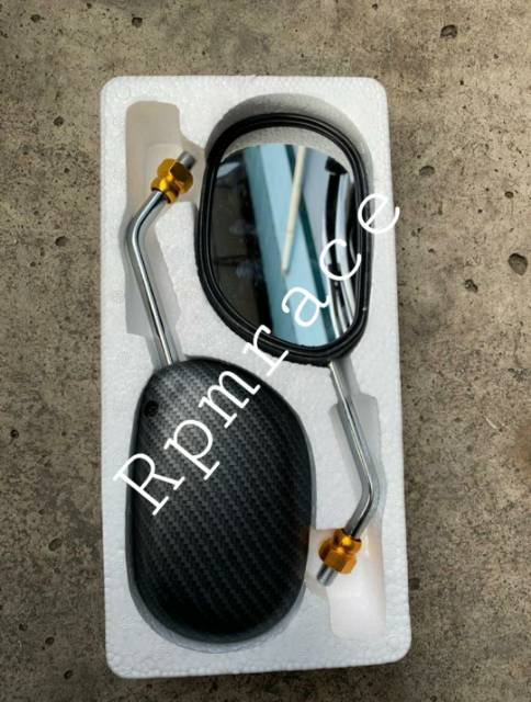Kaca Spion Carbon Karbon Twotone Model Mio Standar Buat Semua Motor Yamaha matic Bebek Moge