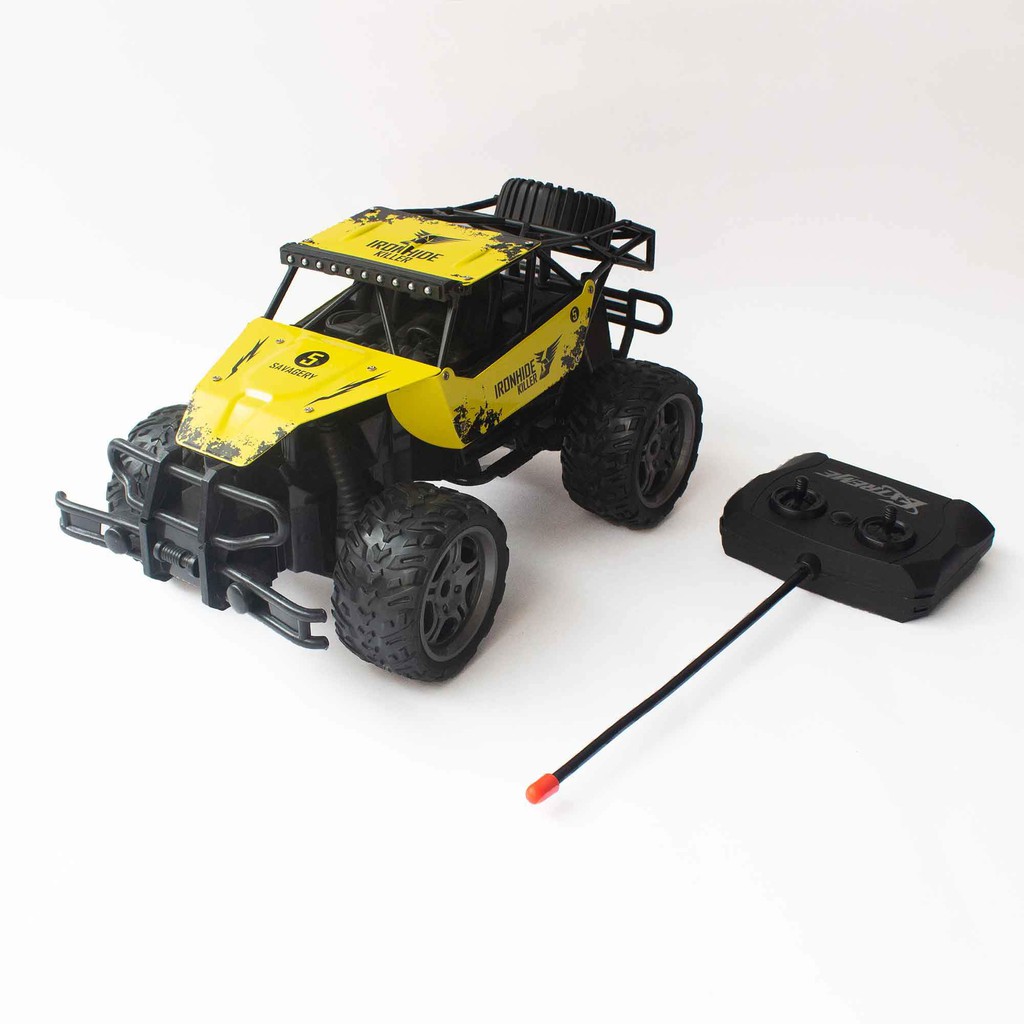 RC Remote Control Car Mobil Remot Kontrol The King Cheetah Turbo - IRONHIDE KILLER EDITION (Kuning)