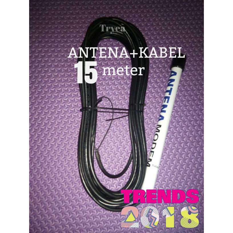 PROMO HARGA TERMURAH Antena penguat sinyal HP/MODEM inovasi omnidirectional 15meter