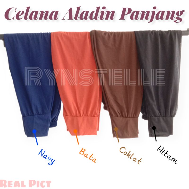 Aladin Panjang || Rynstelle Inner Pants || Celana Aladin Panjang || Celamis std dan Jumbo