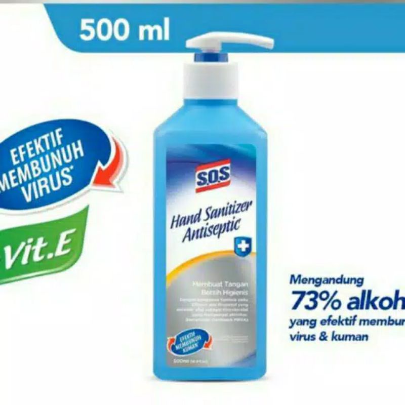 Hand Sanitizer Sos 500 ml