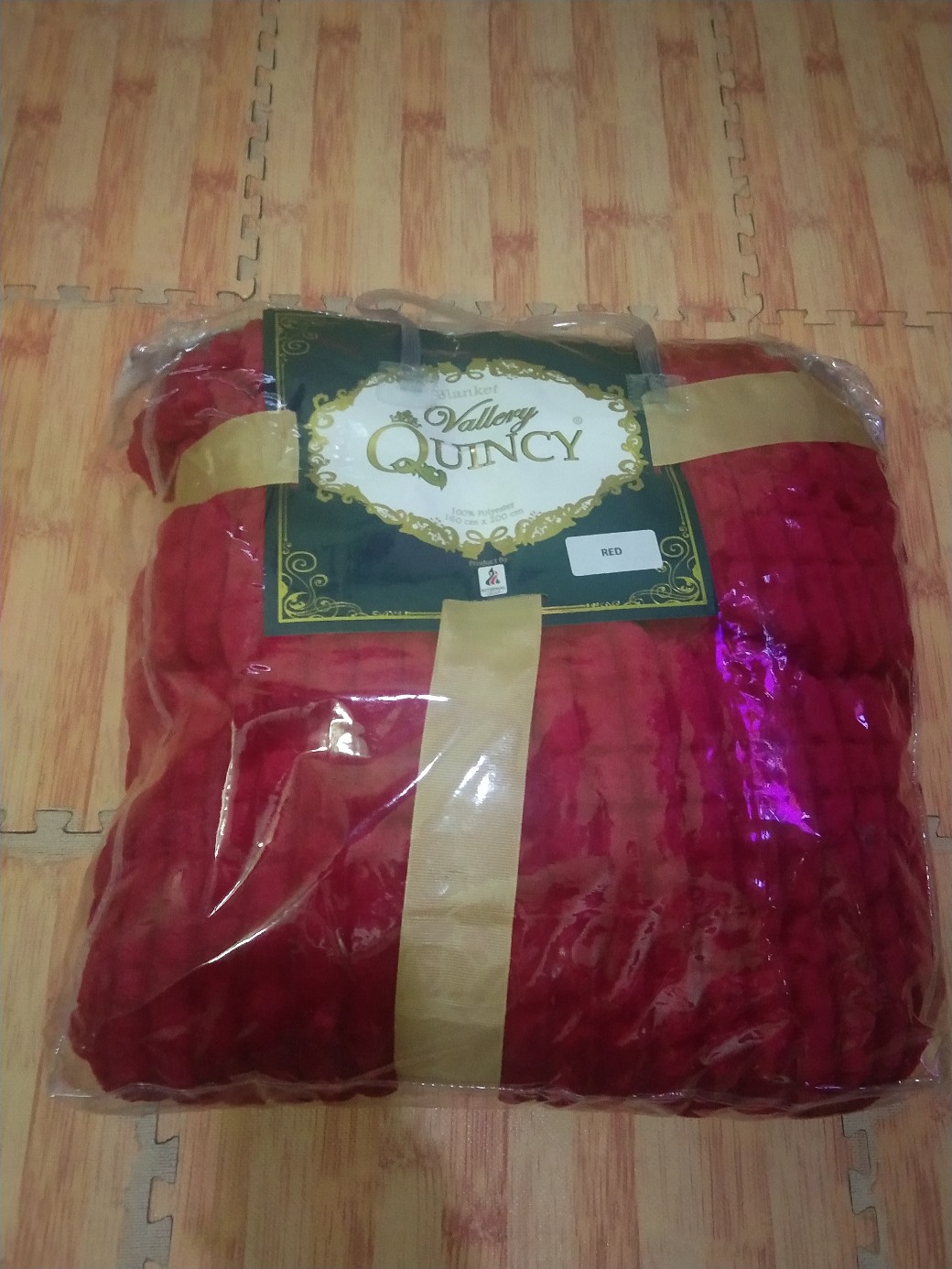 Selimut Bulu Polos Vallery Quincy Halus Lembut Panjang Ukuran 160x200 Dewasa Murah - Ijn Plaza