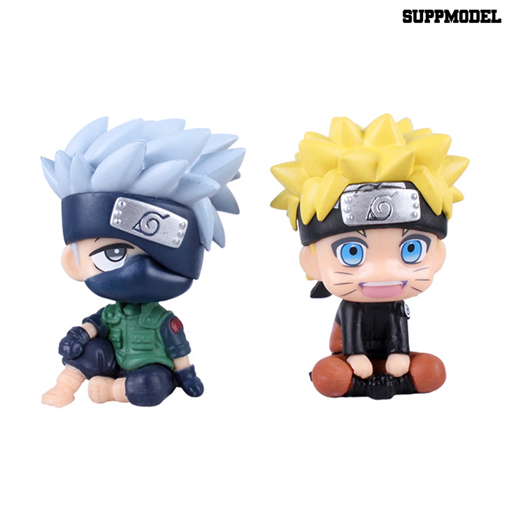 Action Figure Model Anime Naruto Uzumaki Hatake Kakashi Bahan PVC Untuk Anak