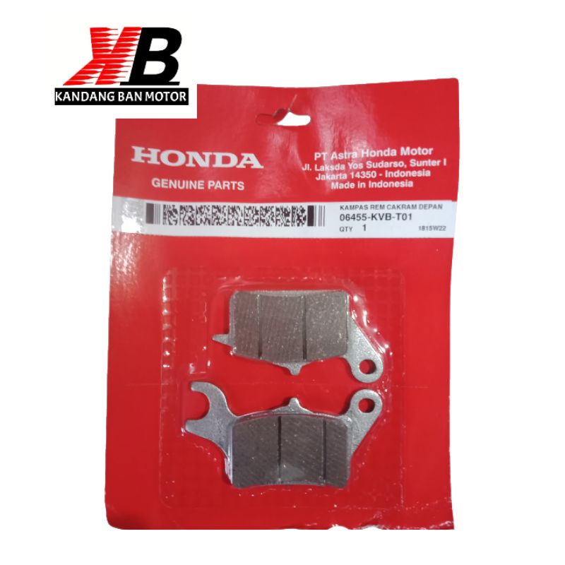 KAMPAS REM CAKRAM DEPAN ASLI HONDA MATIC, 100% ORIGINAL