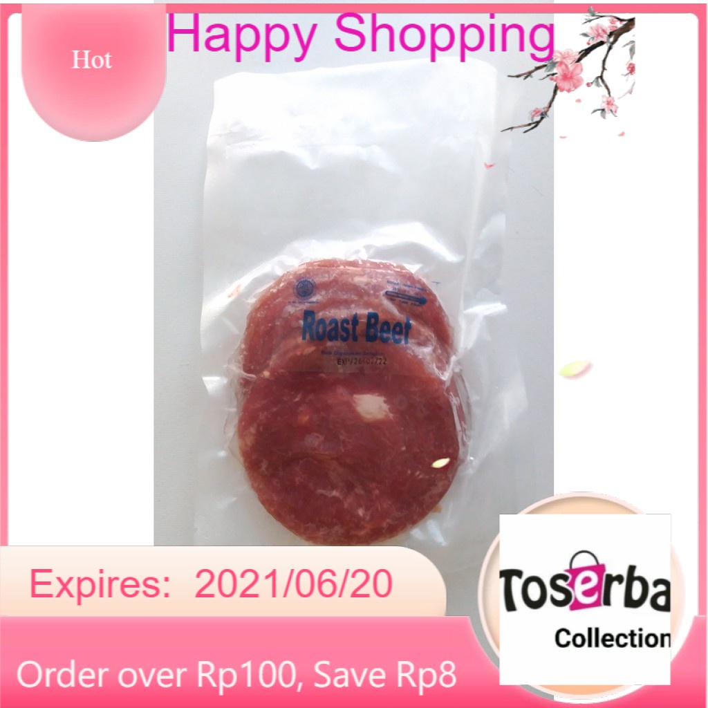 

Toserba Collection Dilamo Roast Beef Slice 200 gr Frozen Food Bandung -Cimahi