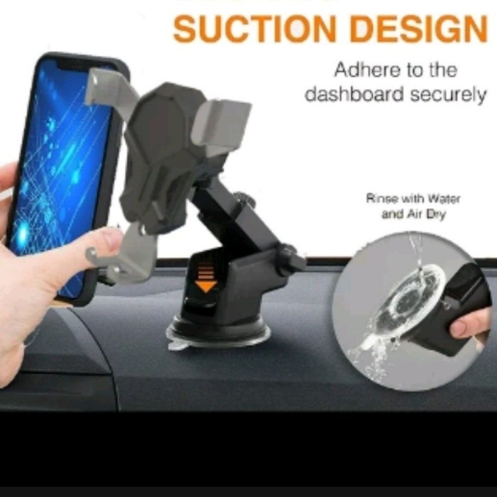 Car Mobile Phone Holder Desktop Stand HP HD-12 Mount CAR HOLDER HD12 Grosir