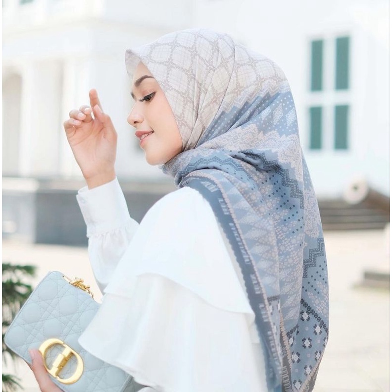 Dirgahayu Scarf - Bajawa Denim by Vanillahijab