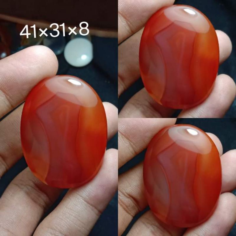 Batu Kantong Semar Merah Top Crsytal HQ