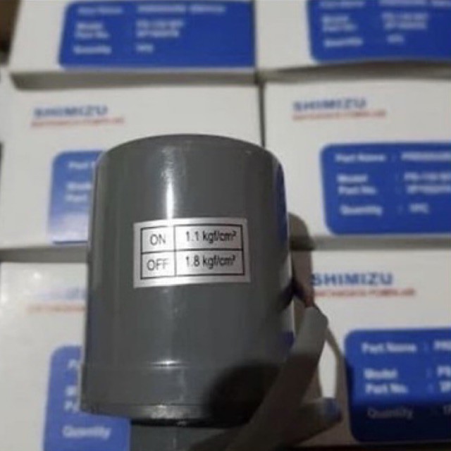 Pressure Switch Otomatis Pompa Air Shimizu PS 135 E PS 130 BIT ORIGINAL ASLI Lubang 3/8”