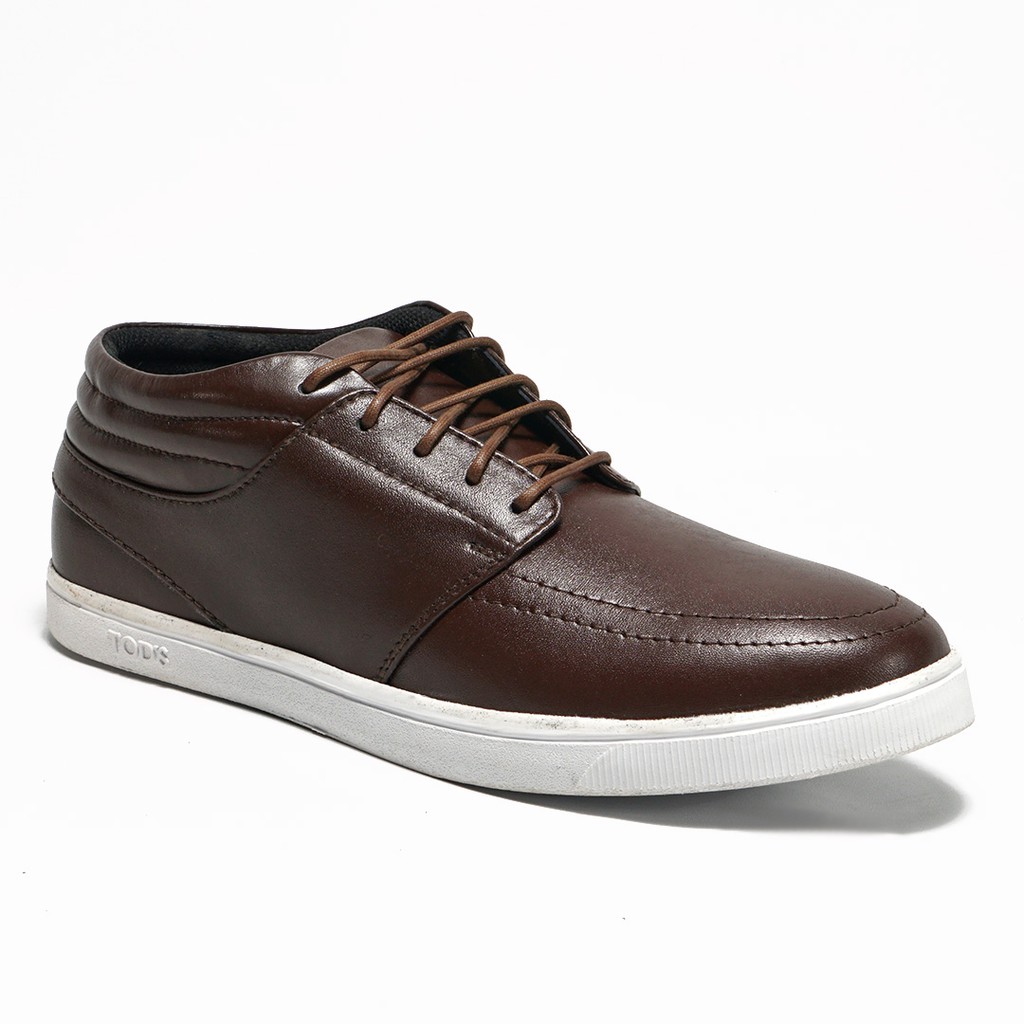 Moralist - Sepatu Sneakers Pria Kulit Asli Casual Breaker Lace Up Sepatu Casual