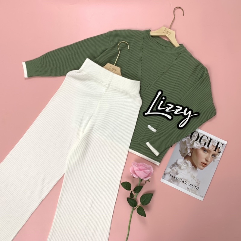 Lizzy - ONE SET RAJUT ARETHA PREMIUM