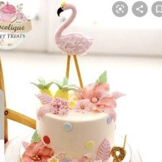 

CUSTOM CAKE FLAMINGGO