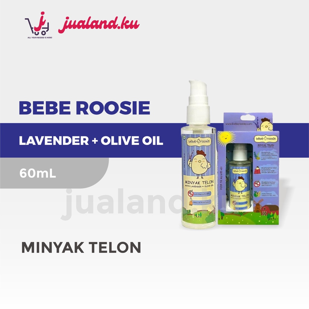 Bebe Roosie Minyak Telon With Lavender + Olive Oil  Telon Spray 60 mL