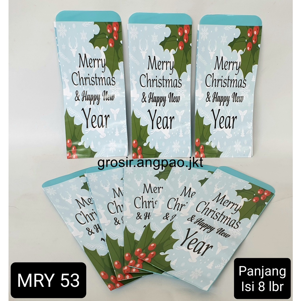 

ANGPAO NATAL ANGPAU MERRY CHRISTMAS HONGBAO AMPLOP NATAL UKURAN PANJANG MURAH MERIAH FREE ONGKIR READY