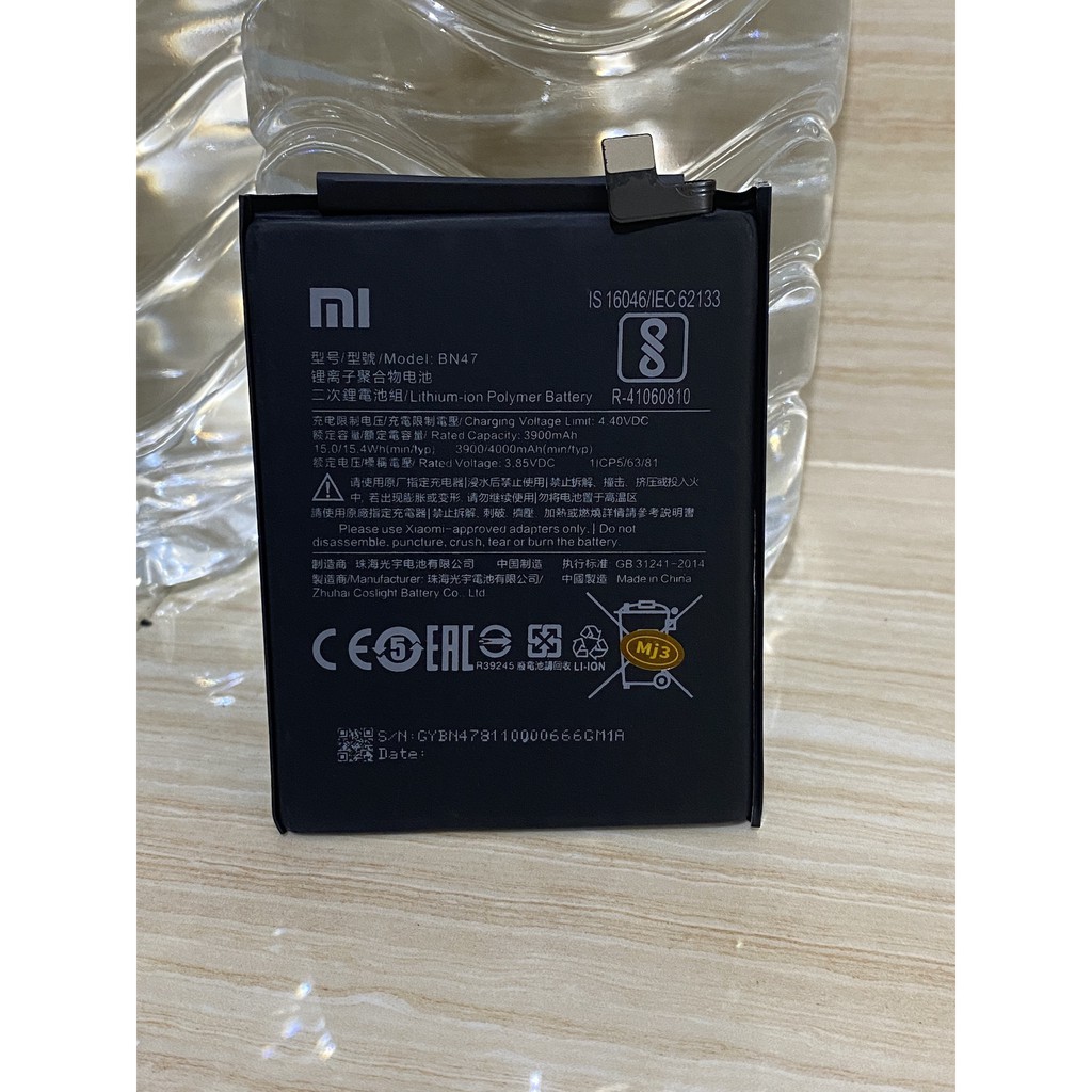 Baterai Batrei Batre Hp XIAOMI A2 LITE/MI A2/BN47 BN-47  - Batterai Battre Battery Battrei ORI 99