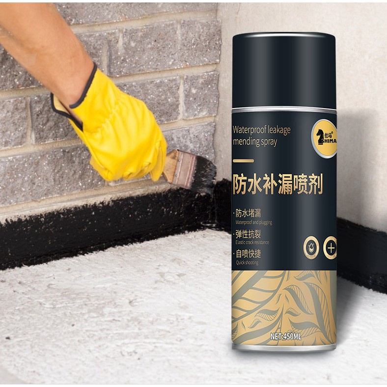 Anti Bocor Anti Air  Spray Coating Waterproof Dinding Retak Atap Pipa Bocor Semprotan BEST SALES