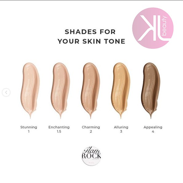 NEW SHADE Mizzu Glam Rock Aqua Foundation