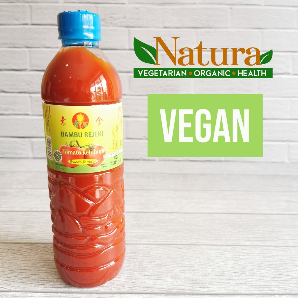 

Bambu Rejeki Tomato Ketchup Saus Saos Tomat 700gr Vegetarian Vegan