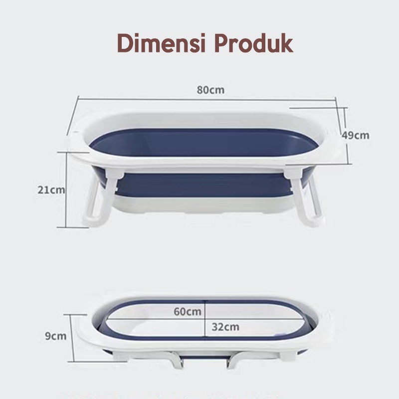 Bak Mandi Bayi Lipat  Tempat Mandi Bayi Bisa Dilipat
