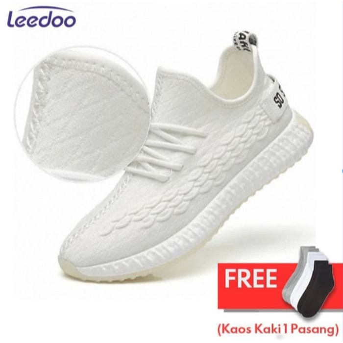 Leedoo Sepatu Pria Sepatu Sneakers Pria Sepatu Import Sepatu MR103
