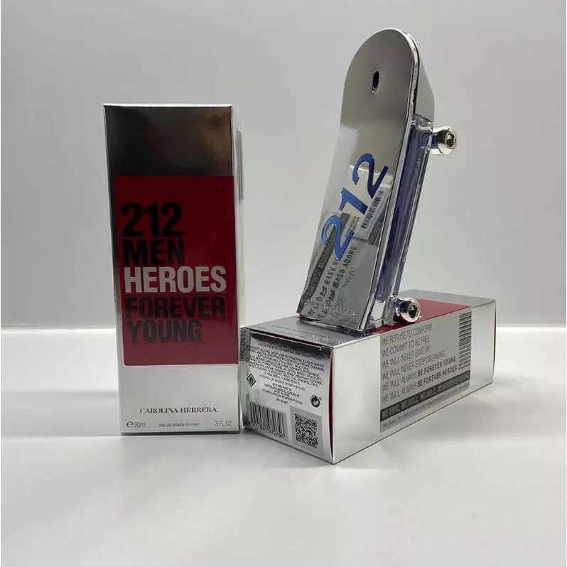 212 MEN HEROES ORIGINAL EROPA / PARFUM PRIA 212 MEN HEROES FOREVER YOUNG CAROLINA HERRERA 212 VIP ME