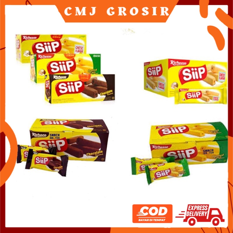 

NABATI SIIP 500 BOX ISI 20 PCS SNACK ANEKA RASA KEJU | COKLAT | JAGUNG