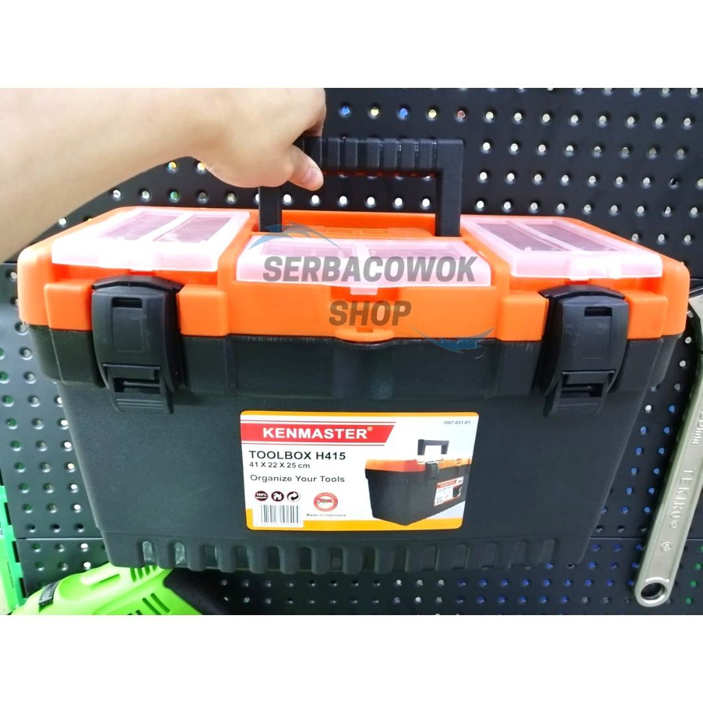 Kenmaster Promo Tool box Perkakas Mano H 415 Toolbox Kunci Termurah
