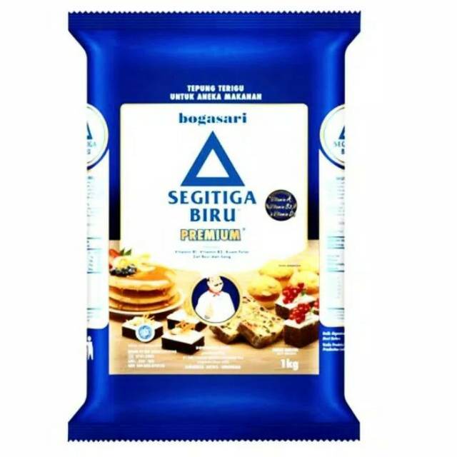 

Tepung Terigu Cap Kunci Biru, Segitiga Biru, Mila, Cakra Kembar 1kg