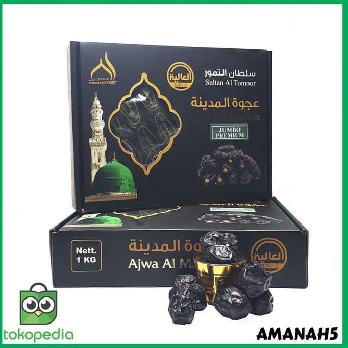 

Kurma Ajwa Al-Madina Jumbo / Kurma Nabi Mudikulo.Com1