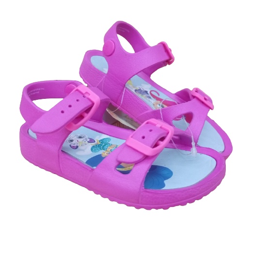 CLOGS BIRKIN SANDAL FUSCHIA / SANDAL ANAK PEREMPUAN