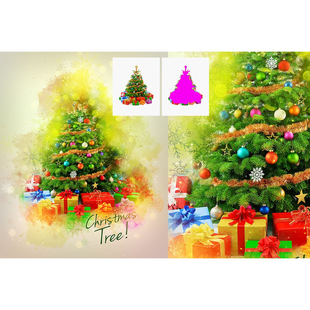 Christmas 2 Photoshop Action Photoshop