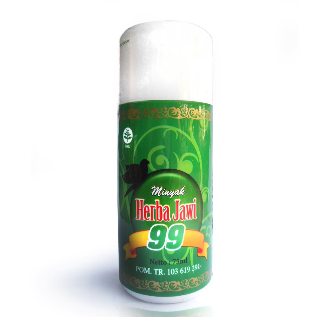 Minyak Herba Jawi 99 / Minyak But-But / Minyak Urut / Minyak Gosok Kombinasi Minyak Kelapa Sambiloto Lada Hitam dan Brotowali 75ml