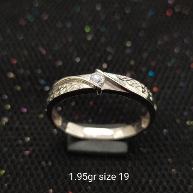 Cincin Emas 17K - 1.95gr Kadar 750 - 1807