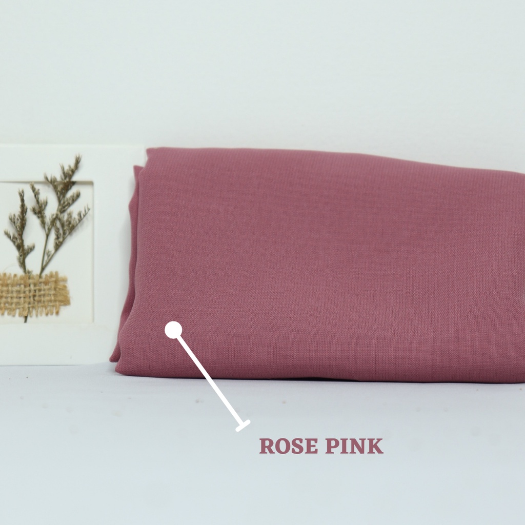 Kaladza Hijab - Segi Empat Instan Dahlia | Hijab Instan | Jilbab Cantik | Segi Empat Praktis-Rose