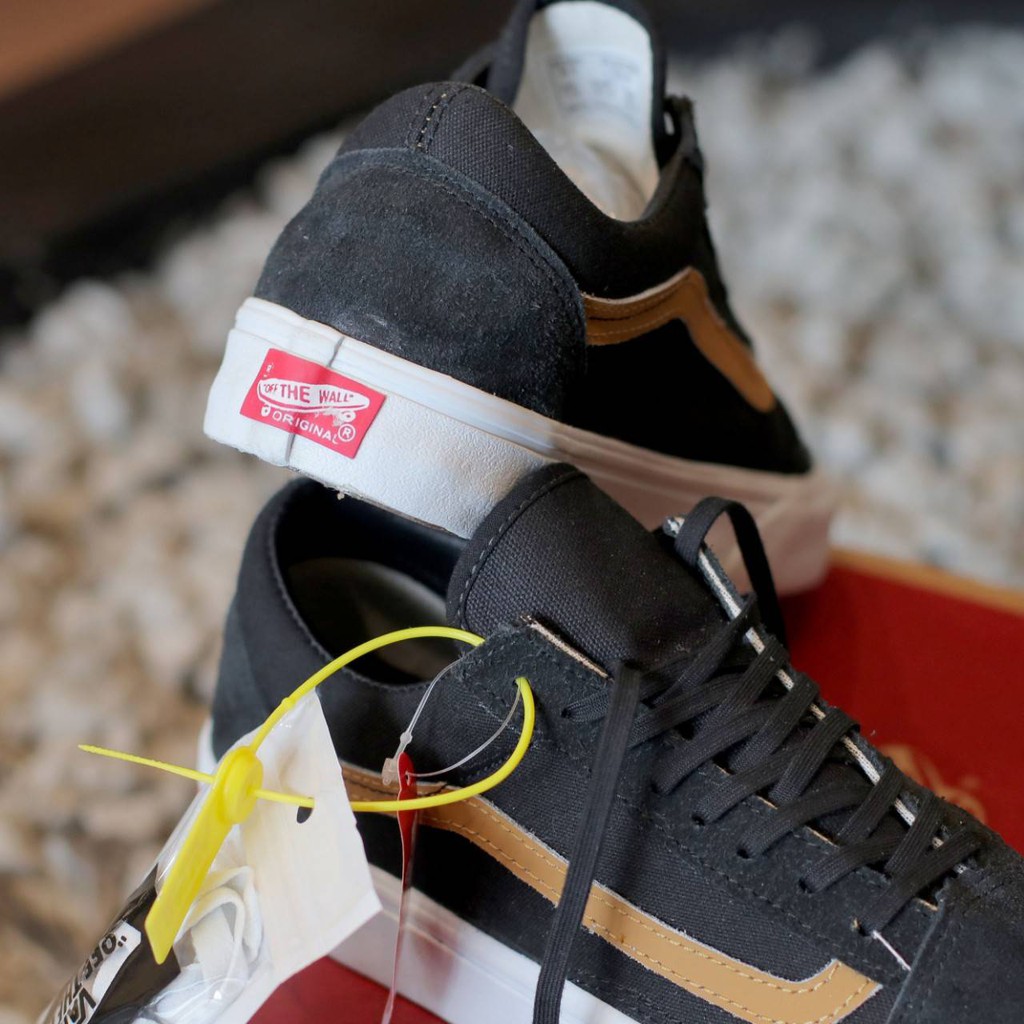 BARU SEPATU V OLD SKOOL HITAM LIST TAN IMPORT SEPATU PRIA BEST SELLER