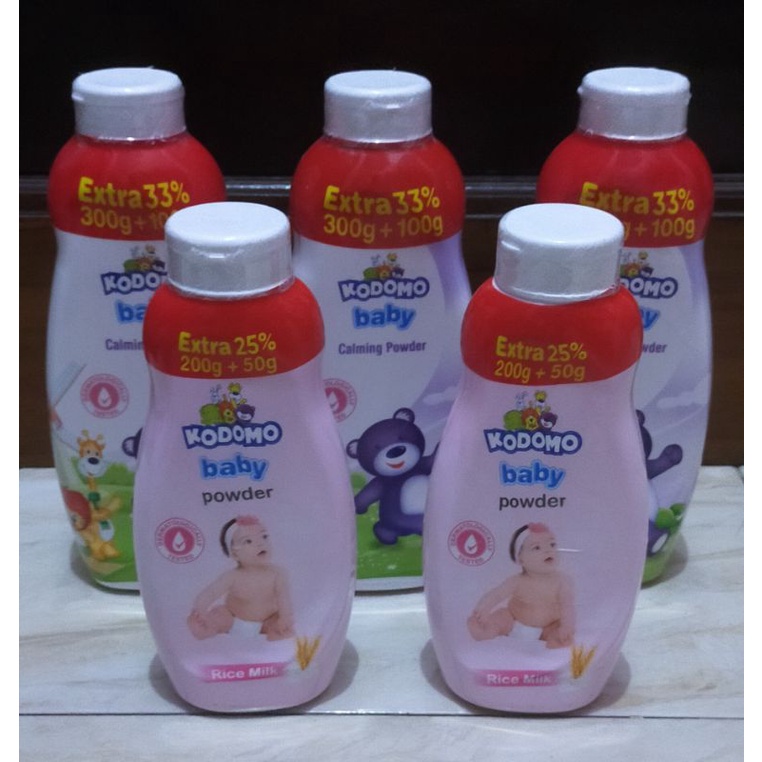 Kodomo baby powder kemasa 400g dan 250g