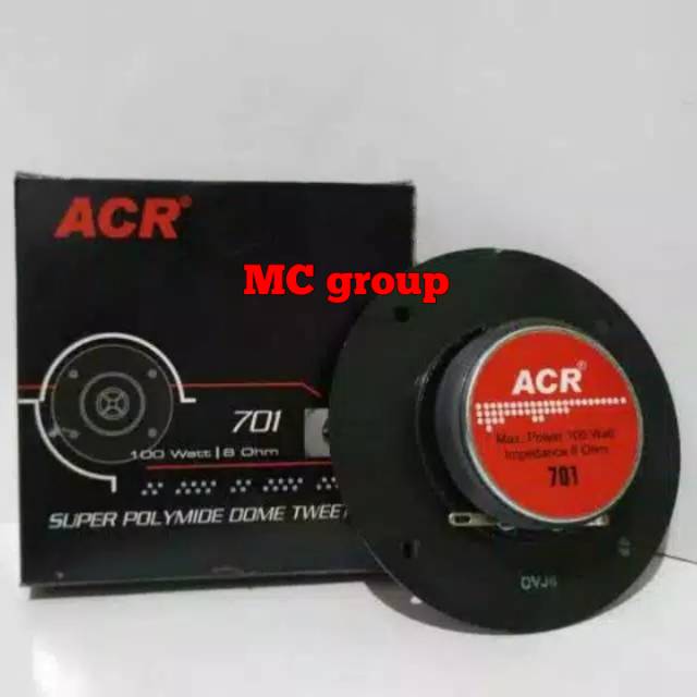 Speaker tweeter ACR 701 100watt 8 Ohm tweeter ACR 701 Twitter acr701